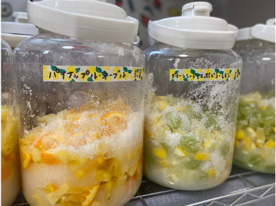 酵素ドリンク作り