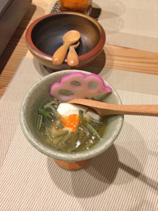 豊川市:自然素材が優しいおしゃれな和モダンの飲食店の料理1