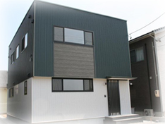 デザイナーズ住宅 ガレージ住宅 二世帯住宅の世文(愛知県豊川市の工務店):
